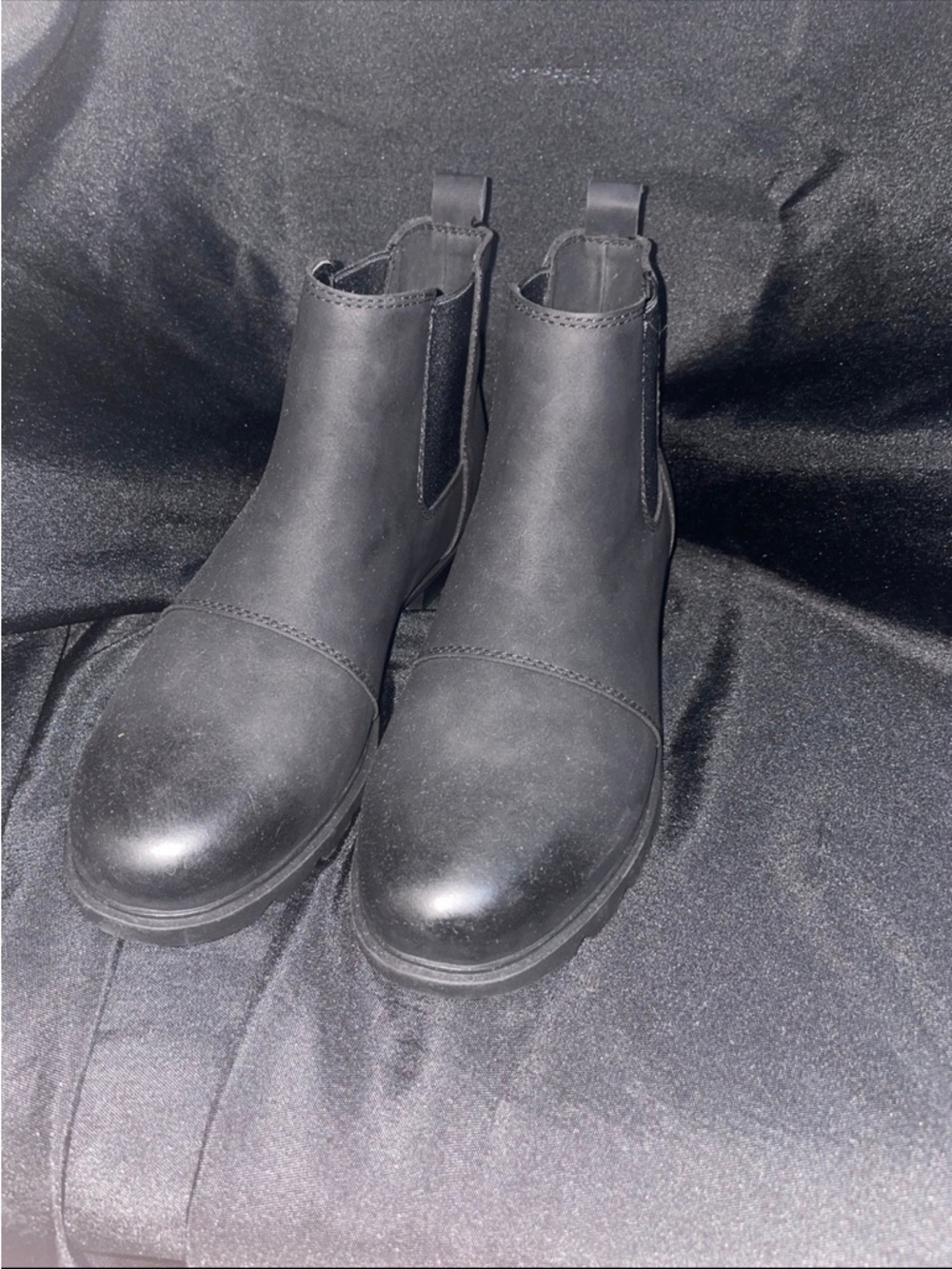 NEW Athlefit Black Ankle Boots – Size 9.5 – Never Worn
